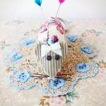 Mouse Pincushion With Cute Heart Pins