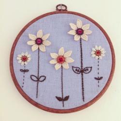 Flower Garden Embroidery W..